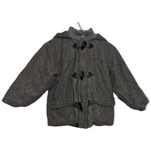 Big Chill Outerwear Toddler Reversible Sherpa Lined Hood Zipper Jacket Coat 24 M